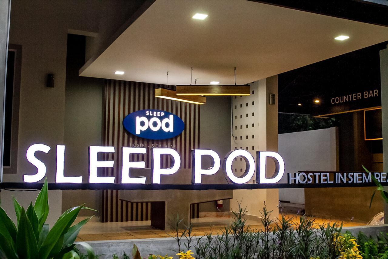 Sleep Pod Hostel Ciudad de Siem Riep Exterior foto