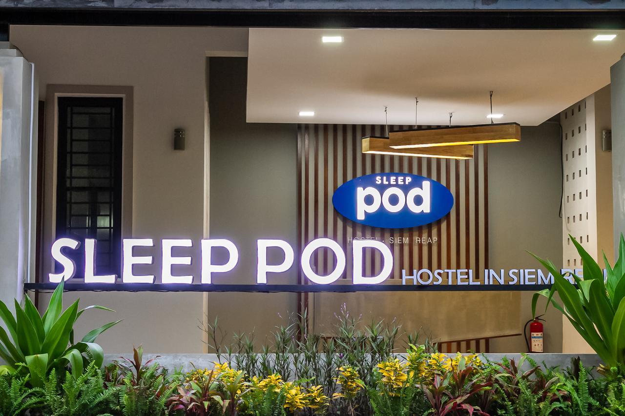 Sleep Pod Hostel Ciudad de Siem Riep Exterior foto