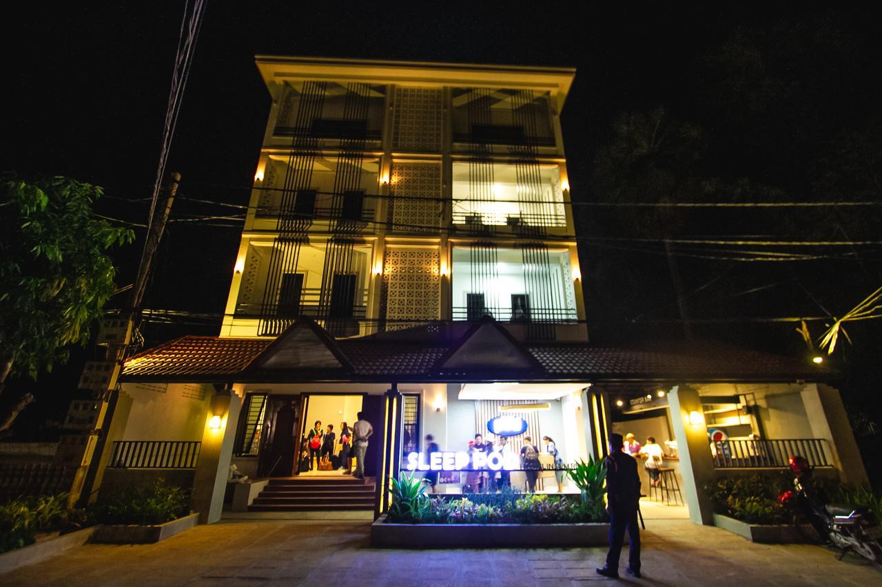 Sleep Pod Hostel Ciudad de Siem Riep Exterior foto